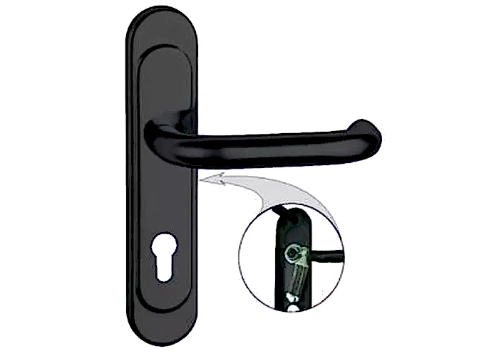 Ручка Crit-M (Крит-М) на планке Р85-5858У-Чш /00351/ 