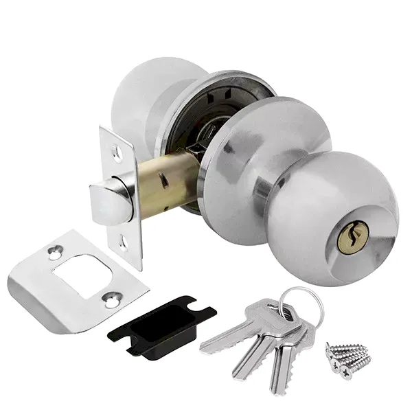 Ручка Ajax (Аякс) защелка DK682 CP-ET (6082 CP-E) (кл./фик.) хром 