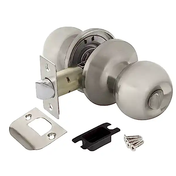 Ручка Ajax (Аякс) защелка DK682 SN-BK (6082 SN-B) (фик.) мат. никель 